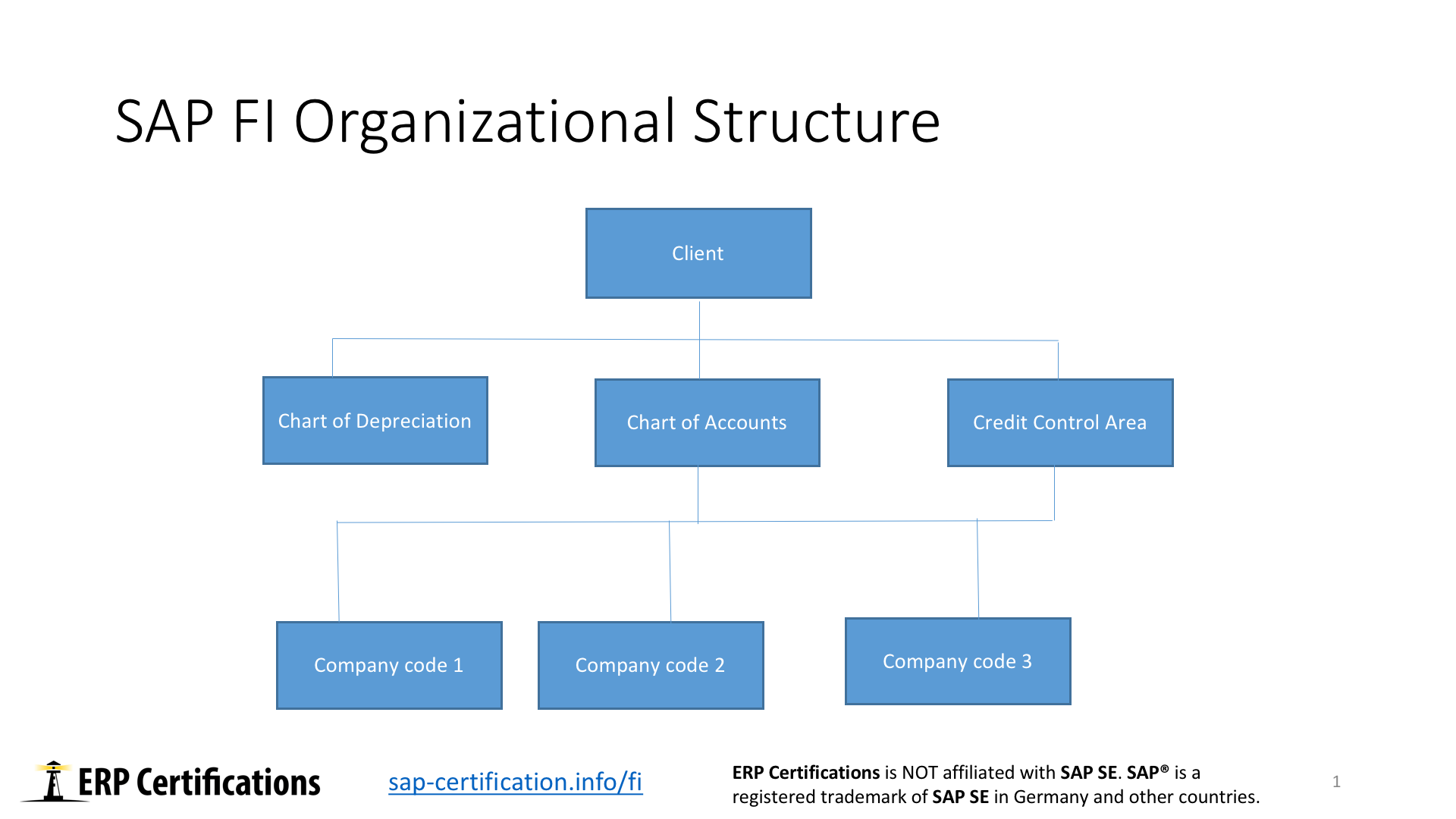 SAP FI Organizational Structure - Free SAP FI Training sap org structure diagram 