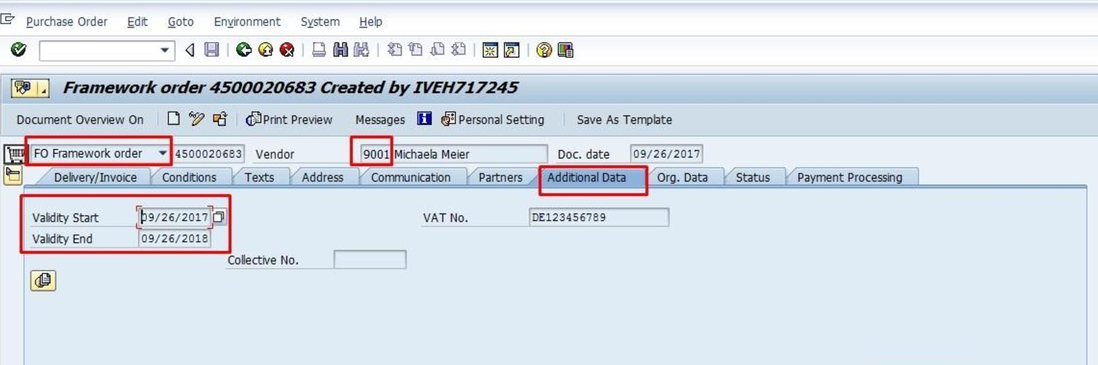 sap blanket po account assignment